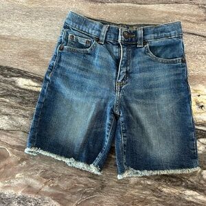 Boys Bundle Set of 2 Shorts- Red Stretch and Denim Shorts Size 5!
